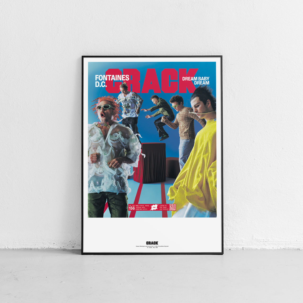 Issue 156: Fontaines D.C. Cover Print